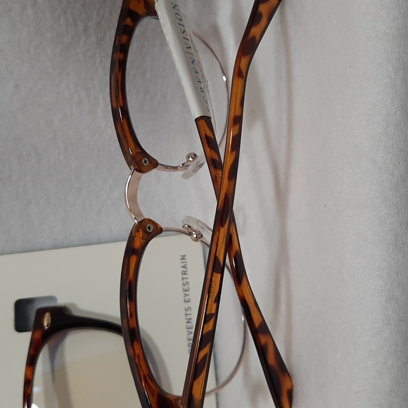 Screen Vision ClassicTort Brown By ICU EYEWEAR Filters Blue Light (READ) 2 pairs - Picture 4 of 10